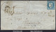 FRANCE N°60A SUR LETTRE GC 4428 GRANS BOUCHES DU RHONE + CAD DU 29/10/1872 - 1871-1875 Ceres