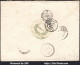 FRANCE N° 60A SUR LETTRE GC 6058 VILLEFRANCHE SUR CHER CHER + CAD DU 17/09/1872 - 1871-1875 Ceres