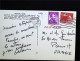 ► Tunnel Expressway   . Boston 1963  Mass. To Paris France 8c US Air Mail Stamp - Boston