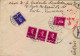 1941 RUMANIA / ROMANIA , SOBRE CIRCULADO , BACAU - BERLIN , CORREO AÉREO , CENSURA , FR. COMPLEMENTARIO - Lettres & Documents