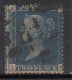 2d Blue Perf, Clear Cancellation Postmark, Great Britian QV Used, 1858> - Gebraucht