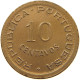 ANGOLA 10 CENTAVOS 1948  #a063 0415 - Angola