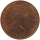 ISLE OF MAN 1/2 PENNY 1980 Elizabeth II. (1952-2022) #s078 0073 - Île De  Man