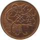 ISLE OF MAN 1/2 PENNY 1980 Elizabeth II. (1952-2022) #s078 0073 - Île De  Man