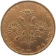 ISLE OF MAN 1/2 NEW PENNY 1971 Elizabeth II. (1952-2022) #s052 0353 - Île De  Man