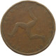 ISLE OF MAN PENNY 1839 Victoria 1837-1901 #s022 0137 - Île De  Man