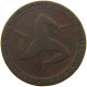 ISLE OF MAN HALFPENNY 1831 WILLIAM IV. (1830-1837) #a002 0371 - Île De  Man