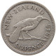 NEW ZEALAND 6 PENCE 1945 George VI. (1936-1952) #c004 0445 - New Zealand