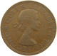 NEW ZEALAND PENNY 1956 Elizabeth II. (1952-2022) #a084 0125 - New Zealand