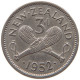 NEW ZEALAND 3 PENCE 1952 George VI. (1936-1952) #a069 0457 - Nieuw-Zeeland