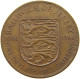 JERSEY 1/12 SHILLING 1966 Elizabeth II. (1952-2022) #a066 0041 - Jersey