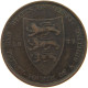 JERSEY 1/24 SHILLING 1877 Victoria 1837-1901 #a062 0417 - Jersey