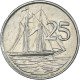 Monnaie, Îles Caïmans, 25 Cents, 1990 - Iles Caïmans