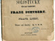 Partition Sonaten Und Solostücke Für Daspianoforte Von Franz Schubert Bearbeitet Von Franz Liszt 1870 - S-U