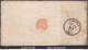 FRANCE EMPIRE 1c VERT OLIVE N°19 SUR BANDE CACHET A DATE DE BRIVE DU 20/11/1868 - 1862 Napoleone III