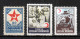 ⁕ Turkey 1943 - 1947 ⁕ Compulsory Surcharge Stamps / Charity Stamps ⁕ 3v Unused (MNH, NG, MH) - Wohlfahrtsmarken