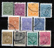 ⁕ Turkey 1948 ⁕ Official / Dienstmarken ⁕ 11v Used - Timbres De Service