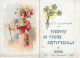 CALENDARIO TASCABILE FABBRICA FIORI ARTIFICIALI PAOLETTI & SINNONA - ROMA 1907 - Tamaño Pequeño : 1901-20