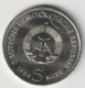 DDR 1984: 5 Mark, Rathaus Leipzig, KM 96 - 5 Marcos