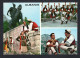 Albanie - Costumes, Le Monument De Scabderbeg Et Danses De L'Albanie Du Nord-est - Multi Vues - Folklore, Coiffes - Albanie