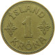 ICELAND KRONA 1940  #c011 0849 - Islandia