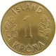 ICELAND KRONA 1946  #a047 0247 - Islandia