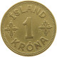 ICELAND KRONA 1940  #a047 0403 - Island