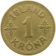 ICELAND KRONA 1940  #a047 0403 - Islandia
