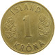 ICELAND KRONA 1946  #a047 0245 - Islandia