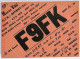 Ad9069 - FRANCE - RADIO FREQUENCY CARD   - 1949 - Radio