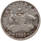 AUSTRALIA THREEPENCE 1923 George V. (1910-1936) RARE #s017 0127 - Threepence