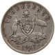 AUSTRALIA THREEPENCE 1917 George V. (1910-1936) #a033 0199 - Threepence