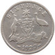 AUSTRALIA SIXPENCE 1927 George V. (1910-1936) #s004 0195 - Sixpence