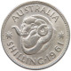 AUSTRALIA SHILLING 1961 Elizabeth II. (1952-) #a064 0051 - Shilling