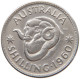 AUSTRALIA SHILLING 1960 Elizabeth II. (1952-) #a064 0041 - Shilling