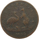 AUSTRALIA PENNY 1855 TASMANIA THOMAS WHITE WESTBURY #c054 0253 - Penny