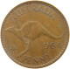 AUSTRALIA PENNY 1964 Elizabeth II. (1952-) MINTING ERROR WEAK 1 #c071 0419 - Penny