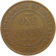 AUSTRALIA PENNY 1917 I George V. (1910-1936) #c023 0525 - Penny