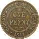 AUSTRALIA PENNY 1911 George V. (1910-1936) #c020 0217 - Penny