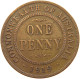 AUSTRALIA PENNY 1919 George V. (1910-1936) #a066 0025 - Penny