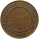 AUSTRALIA HALFPENNY 1926 George V. (1910-1936) #s077 0441 - ½ Penny