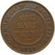 AUSTRALIA HALFPENNY 1935 George V. (1910-1936) #a066 0207 - ½ Penny