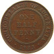 AUSTRALIA HALFPENNY 1933 George V. (1910-1936) #a057 0751 - ½ Penny