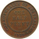 AUSTRALIA HALFPENNY 1929 George V. (1910-1936) #a010 0367 - ½ Penny