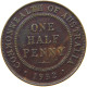 AUSTRALIA HALFPENNY 1932 George V. (1910-1936) #a010 0361 - ½ Penny