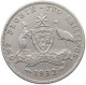 AUSTRALIA FLORIN 1932 George V. (1910-1936) RARE #t090 0353 - Florin