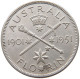 AUSTRALIA FLORIN 1951 George VI. (1936-1952) #s049 0043 - Florin