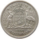 AUSTRALIA FLORIN 1954 Elizabeth II. (1952-) #s016 0187 - Florin