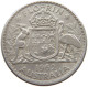 AUSTRALIA FLORIN 1962 Elizabeth II. (1952-) #a082 0163 - Florin