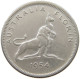 AUSTRALIA FLORIN 1954 Elizabeth II. (1952-) #a082 0155 - Florin